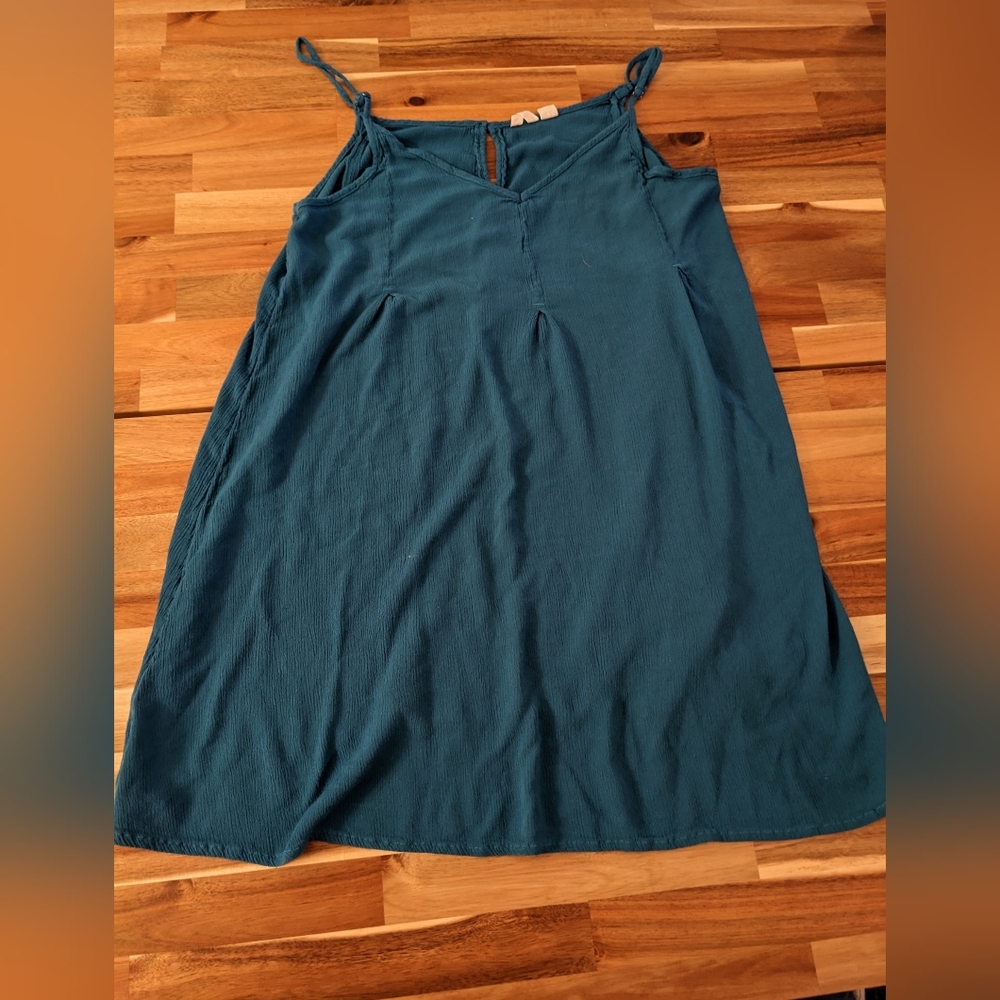 Roxy teal tunic tank